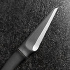 Couteau Kiridashi D2 Poli Acier Inoxydable Manche Design de Bambou 70mm avec Étui Cuir-[Musashi]-[Couteaux de cuisine japonais]
