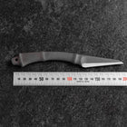 Couteau Kiridashi D2 Poli Acier Inoxydable Manche Design de Bambou 70mm avec Étui Cuir-[Musashi]-[Couteaux de cuisine japonais]