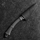 Couteau Kiridashi D2 Poli Acier Inoxydable Manche Design de Bambou 70mm avec Étui Cuir-[Musashi]-[Couteaux de cuisine japonais]