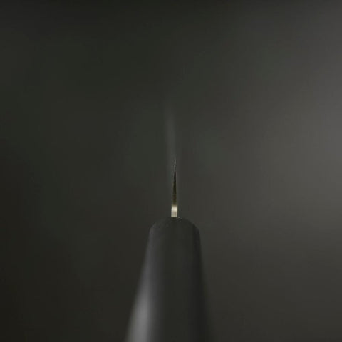 Couteau Petty AUS-8 Poli Manche Occidental Bleu 120mm-[Musashi]-[Couteaux de cuisine japonais]
