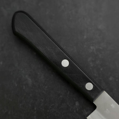 Couteau Petty AUS-8 Poli Manche Occidental Bleu 120mm-[Musashi]-[Couteaux de cuisine japonais]
