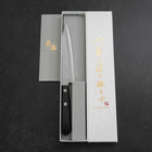 Couteau Petty AUS-8 Poli Manche Occidental Bleu 120mm-[Musashi]-[Couteaux de cuisine japonais]