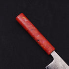 Couteau Tsushima Kiritsuke VG-10 Damas Manche Océan Rouge 210mm-[Musashi]-[Couteaux de cuisine japonais]