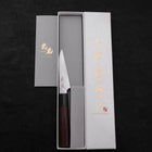 Couteau à Éplucher VG-10 Damas Manche Bois de Rose 90mm-[Musashi]-[Couteaux de cuisine japonais]