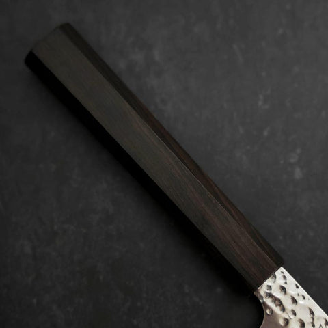 Couteau à Pain VG-10 Tsuchime Manche en Ébène 210mm-[Musashi]-[Couteaux de cuisine japonais]