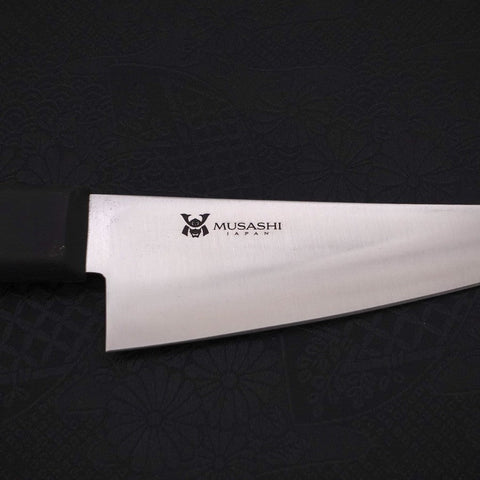 Couteau à désosser Honesuki Molybdenum Manche Occidental Noir 145mm-[Musashi]-[Couteaux de cuisine japonais]