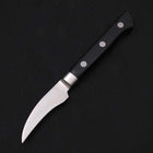 Couteau à éplucher VG-5 Damas Manche Occidental Noir 70mm-[Musashi]-[Couteaux de cuisine japonais]