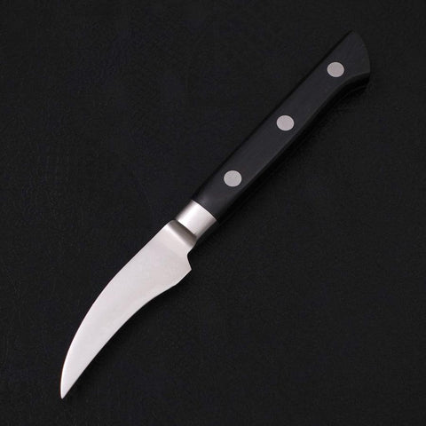 Couteau à éplucher VG-5 Damas Manche Occidental Noir 70mm-[Musashi]-[Couteaux de cuisine japonais]