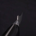 Couteau à éplucher VG-5 Damas Manche Occidental Noir 70mm-[Musashi]-[Couteaux de cuisine japonais]