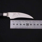 Couteau à éplucher VG-5 Damas Manche Occidental Noir 70mm-[Musashi]-[Couteaux de cuisine japonais]