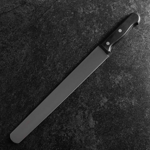Couteau à gâteau Molybdenum Poli Manche Occidental 300mm-[Musashi]-[Couteaux de cuisine japonais]