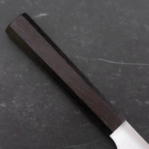 Couteau à pain Molybdenum Poli Manche en Ébène 230mm-[Musashi]-[Couteaux de cuisine japonais]