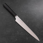 Couteau à pain Molybdenum Poli Manche en Ébène 230mm-[Musashi]-[Couteaux de cuisine japonais]