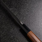 Couteau à steak AUS-10 Kasumi Manche en Buffle et Bubinga 125mm-[Musashi]-[Couteaux de cuisine japonais]