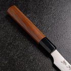 Couteau à steak AUS-10 Kasumi Manche en Buffle et Bubinga 125mm-[Musashi]-[Couteaux de cuisine japonais]