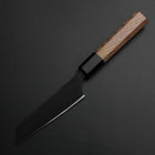 Couteau à steak AUS-8 Kurouchi Manche en Noyer 115mm-[Musashi]-[Couteaux de cuisine japonais]