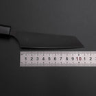 Couteau à steak AUS-8 Kurouchi Manche en Noyer 115mm-[Musashi]-[Couteaux de cuisine japonais]