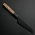 Couteau à steak AUS-8 Kurouchi Manche en Noyer 115mm-[Musashi]-[Couteaux de cuisine japonais]