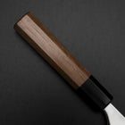 Couteau à steak AUS-8 Poli Manche en Noyer 115mm-[Musashi]-[Couteaux de cuisine japonais]