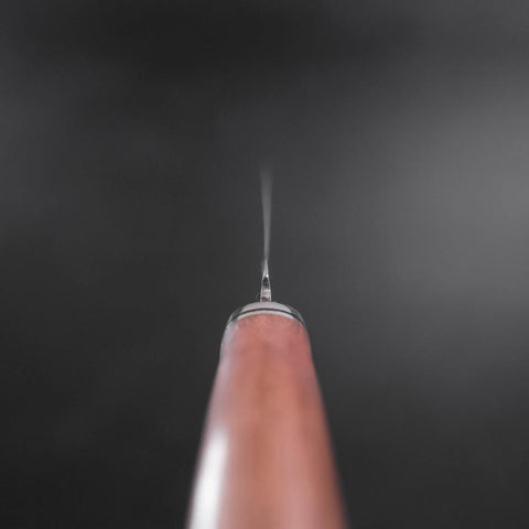 Couteau à steak VG-10 Damas Manche en Noyer 115mm-[Musashi]-[Couteaux de cuisine japonais]