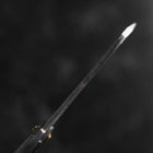 Couteau de Poche White Steel #2 90mm Carbon Tsuchime Knifegata Noir Boîte en Bois de Paulownia-[Musashi]-[Couteaux de cuisine japonais]