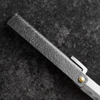 Couteau de Poche White Steel #2 90mm Carbon Tsuchime Knifegata Noir Boîte en Bois de Paulownia-[Musashi]-[Couteaux de cuisine japonais]