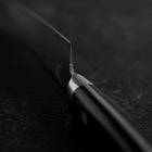 Couteau d'office VG-10 Poli Manche Occidental Noir 80mm-[Musashi]-[Couteaux de cuisine japonais]