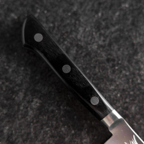 Couteau d'office VG-10 Poli Manche Occidental Noir 80mm-[Musashi]-[Couteaux de cuisine japonais]