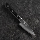 Couteau d'office VG-10 Poli Manche Occidental Noir 80mm-[Musashi]-[Couteaux de cuisine japonais]