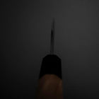 Couteaux à steak AUS-8 Kurouchi Manche en Noyer 115mm-[Musashi]-[Couteaux de cuisine japonais]