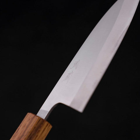 Deba AUS-8 Poli Manche en Chêne 120mm-[Musashi]-[Couteaux de cuisine japonais]