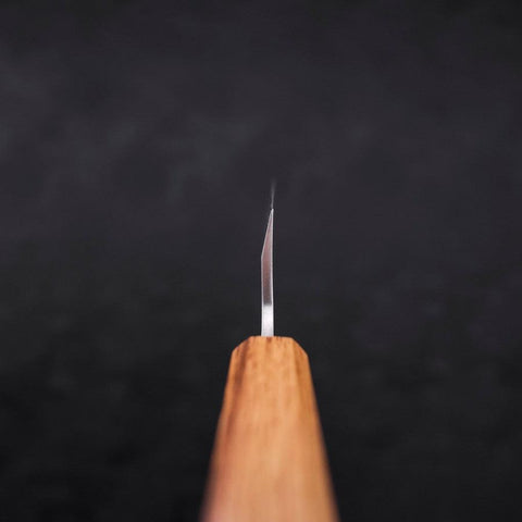 Deba AUS-8 Poli Manche en Chêne 120mm-[Musashi]-[Couteaux de cuisine japonais]