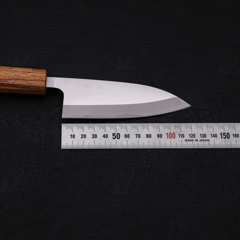 Deba AUS-8 Poli Manche en Chêne 120mm-[Musashi]-[Couteaux de cuisine japonais]