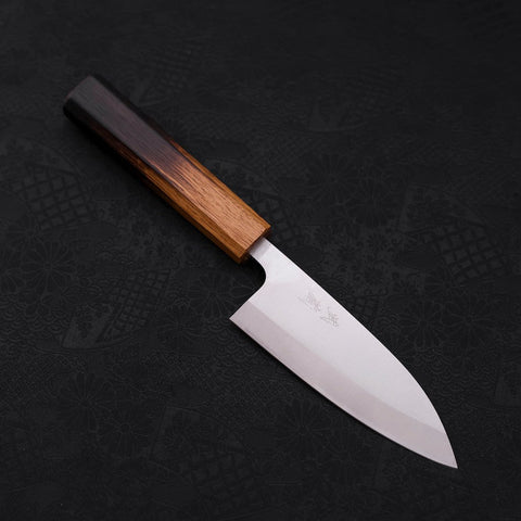 Deba AUS-8 Polished Yaki-Urushi Handle 120mm (4.7”)
