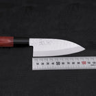 Deba AUS-8 Tsuchime Manche en Cerisier 105mm-[Musashi]-[Couteaux de cuisine japonais]