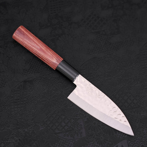 Deba AUS-8 Tsuchime Manche en Cerisier 105mm-[Musashi]-[Couteaux de cuisine japonais]
