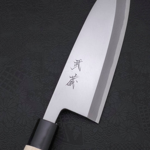 Deba Acier SK Kasumi Manche Magnolia 180mm-[Musashi]-[Couteaux de cuisine japonais]