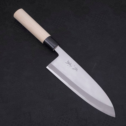 Deba Acier SK Kasumi Manche Magnolia 180mm-[Musashi]-[Couteaux de cuisine japonais]