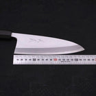 Deba Blue Steel #2 Kasumi Manche buffle et magnolia 165mm-[Musashi]-[Couteaux de cuisine japonais]