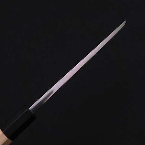 Deba Blue Steel #2 Kasumi Manche en Buffle et Magnolia 180mm-[Musashi]-[Couteaux de cuisine japonais]