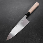 Deba Blue Steel #2 Kasumi Manche en Buffle et Magnolia 210mm-[Musashi]-[Couteaux de cuisine japonais]