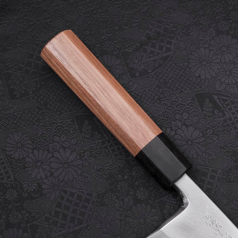 Deba Blue Steel #2 Kasumi Manche en Noyer 195mm-[Musashi]-[Couteaux de cuisine japonais]