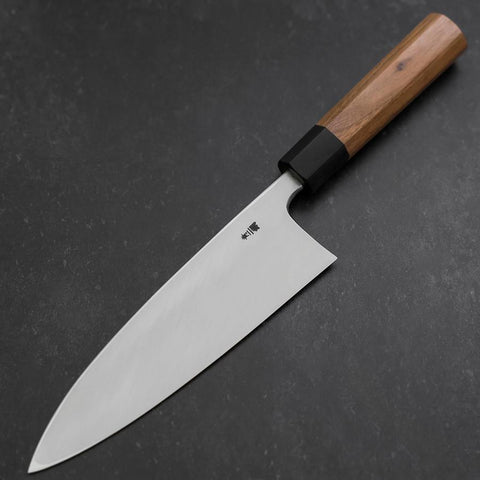Deba Blue Steel #2 Kasumi Manche en Noyer 210mm-[Musashi]-[Couteaux de cuisine japonais]