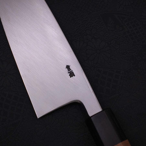 Deba Blue Steel #2 Kasumi Manche en Noyer 210mm-[Musashi]-[Couteaux de cuisine japonais]