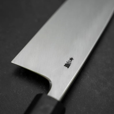 Deba Blue Steel #2 Kasumi Manche en Noyer 210mm-[Musashi]-[Couteaux de cuisine japonais]