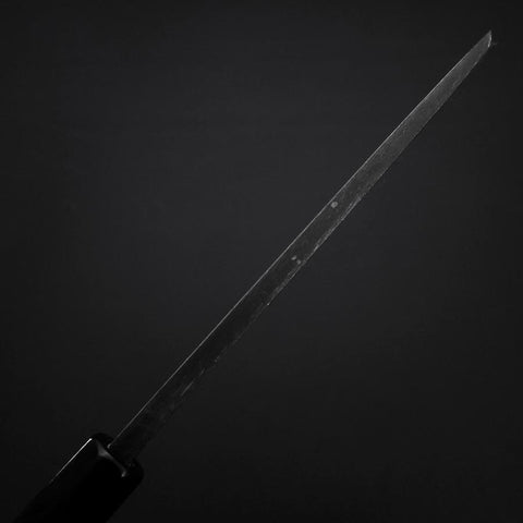 Deba Blue Steel #2 Kurouchi Chokin Dragon Manche en Buffle et Ébène 150mm-[Musashi]-[Couteaux de cuisine japonais]