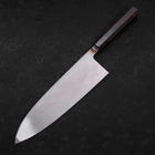 Deba Blue Steel #2 Kurouchi Manche en Buffle et Ébène 270mm - Epais-[Musashi]-[Couteaux de cuisine japonais]