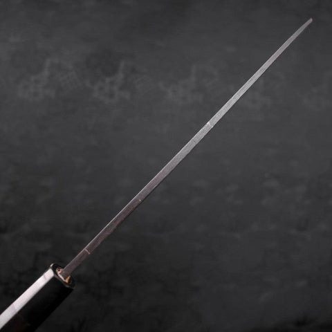 Deba Blue Steel #2 Kurouchi Manche en Buffle et Ébène 270mm - Epais-[Musashi]-[Couteaux de cuisine japonais]