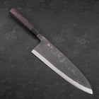 Deba Blue Steel #2 Kurouchi Manche en Buffle et Ébène 270mm - Epais-[Musashi]-[Couteaux de cuisine japonais]