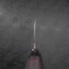 Deba Blue Steel #2 Kurouchi Manche en Buffle et Ébène 300mm - Epais-[Musashi]-[Couteaux de cuisine japonais]